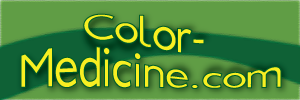 With color therapy, the different colors are believed to have medical benefits, each relating to specific areas of the body.